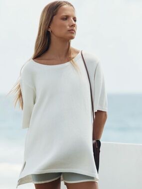 Poppy Cotton Knit Tee